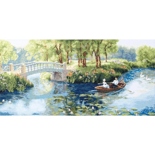 Charivna Mit Rest in a Summer Park Cross Stitch Kit